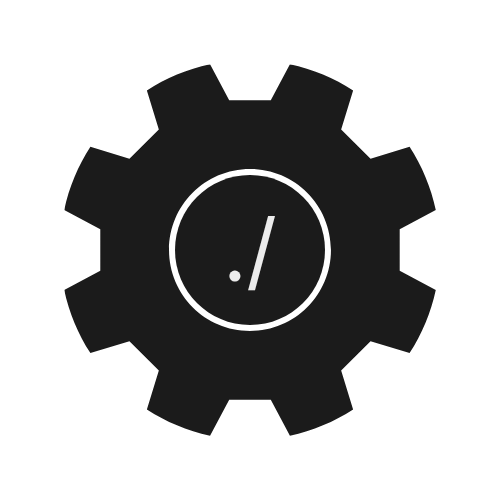 Animated settings cog